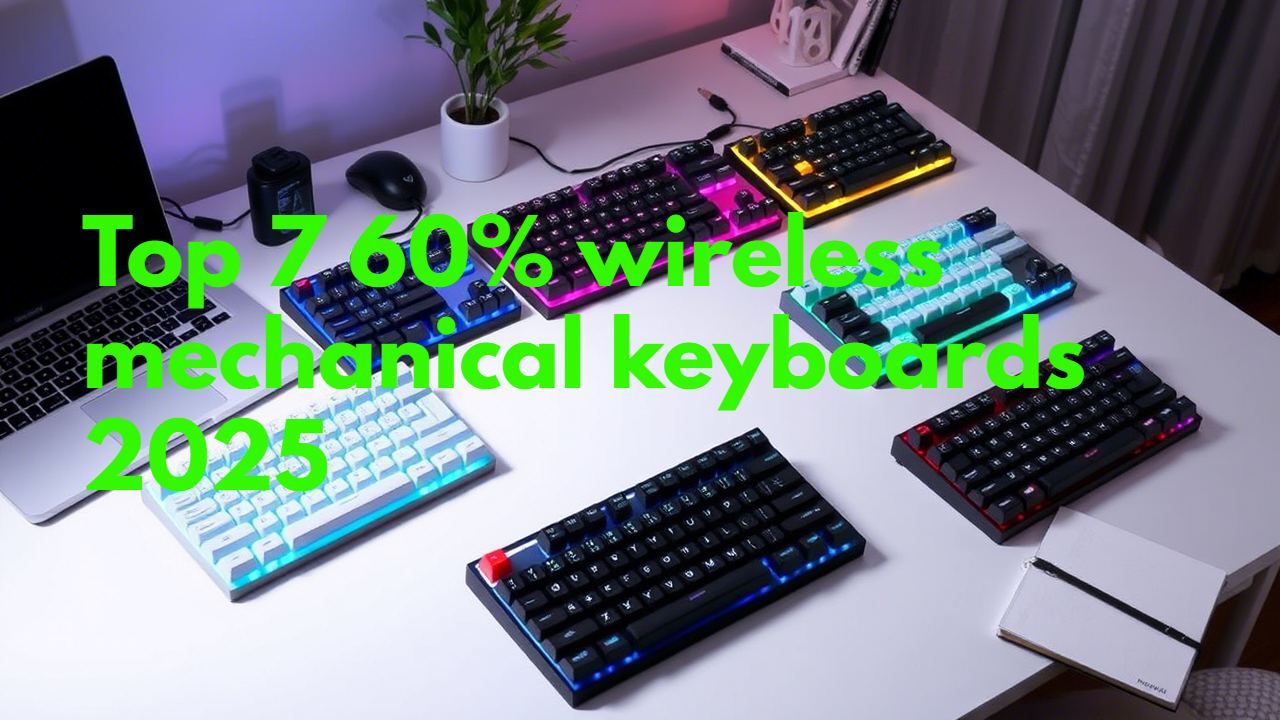 Top 7 60% wireless mechanical keyboards 2025