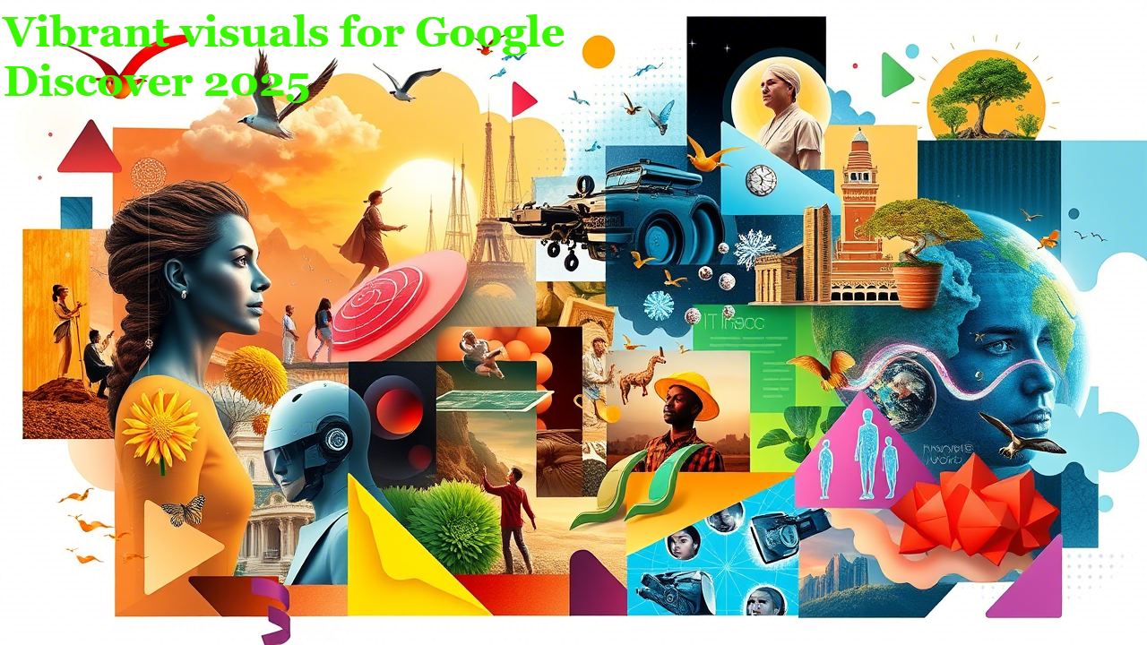 Vibrant visuals for Google Discover 2025